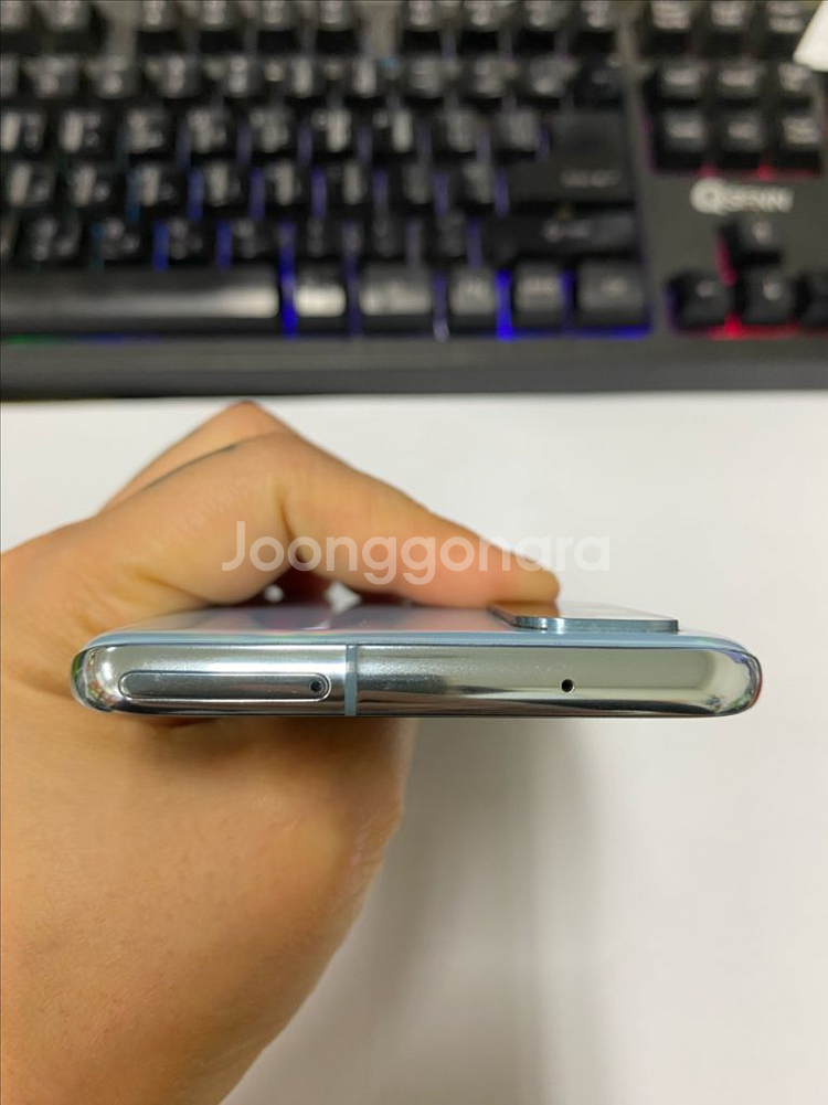 SK 갤럭시S20 블루 A급 128G 무잔상메인폰--3