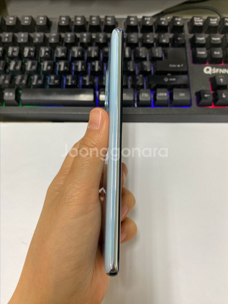 SK 갤럭시S20 블루 A급 128G 무잔상메인폰--4