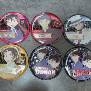유니버셜 재팬 명탐정코난 캔뱃지 2018년