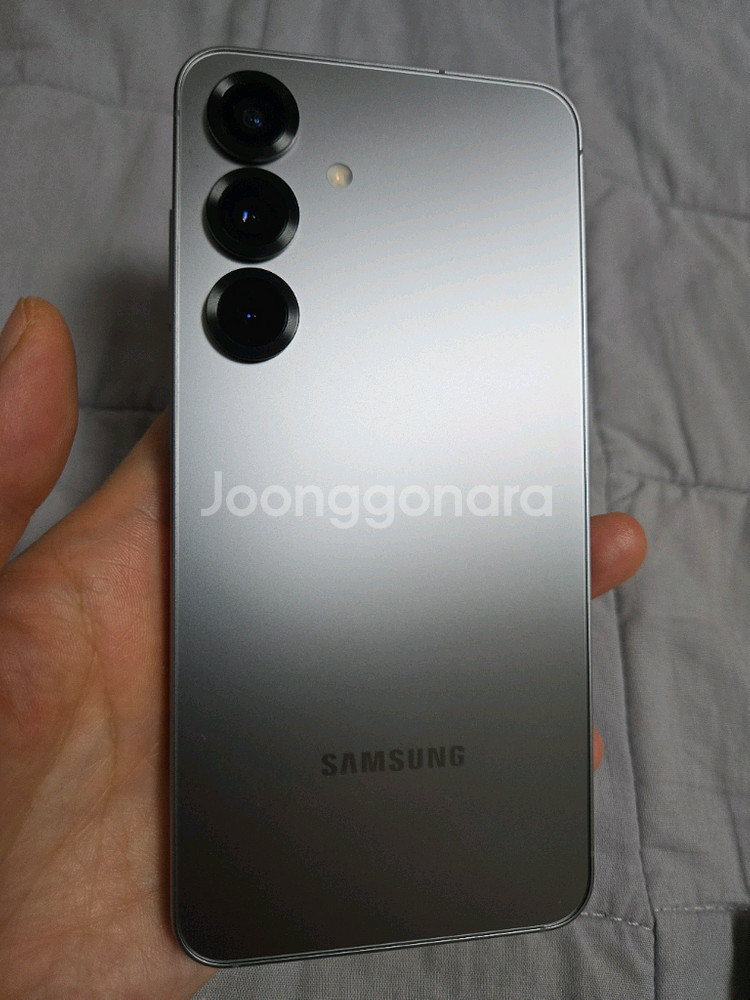 갤럭시 S25 실버 쉐도우 256기가--0