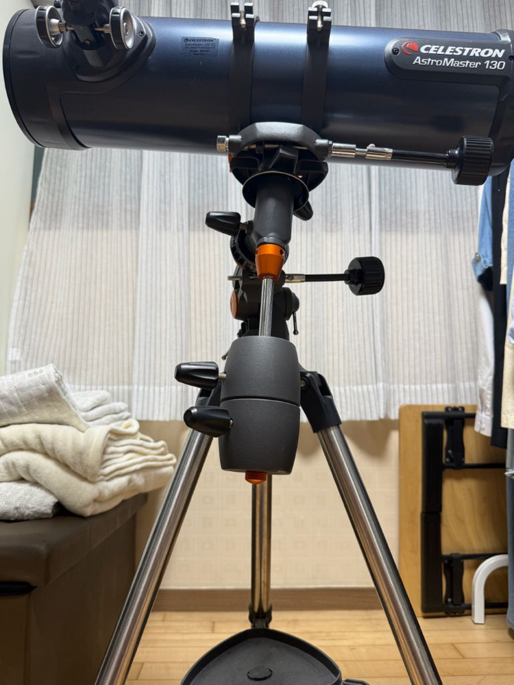 셀레스트론130eq망원경 + 빅센바로우2배렌즈 급처!!--7