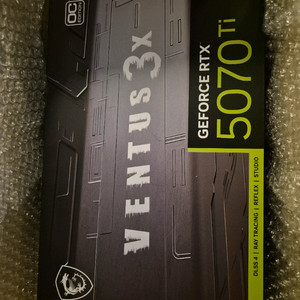미개봉#새제품#MSI RTX 5070TI 벤투스 16G