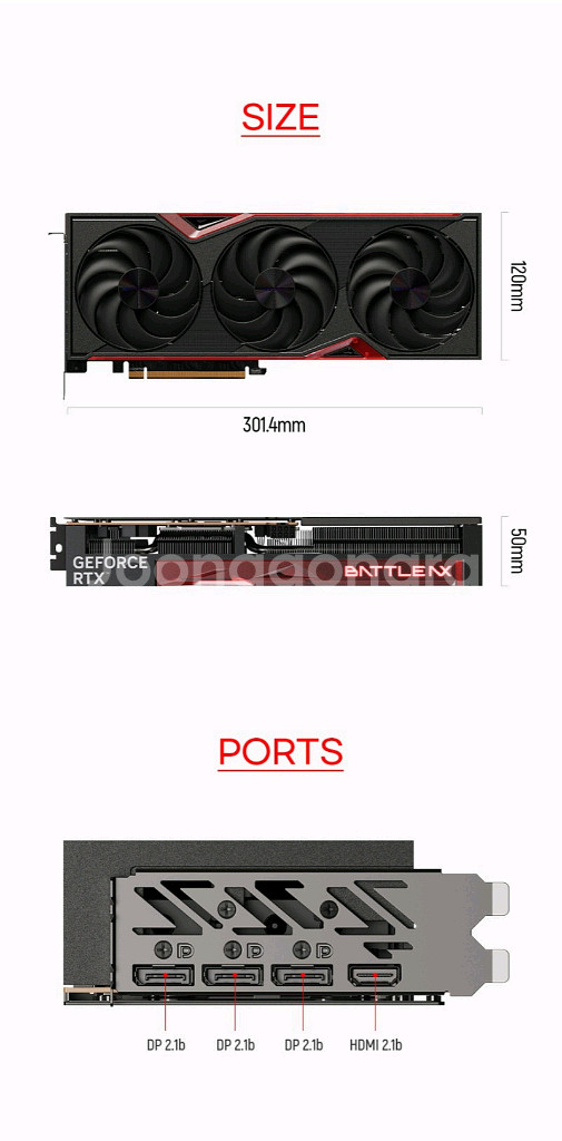 (미개봉) 컬러풀 RTX5060 3팬 EX D7 8GB--8