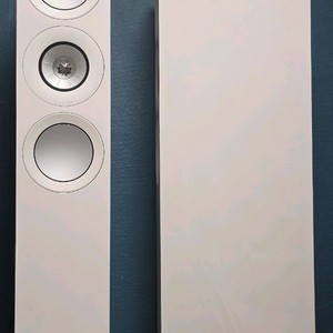 KEF R7 스피커 화이트 페어 상태 굳