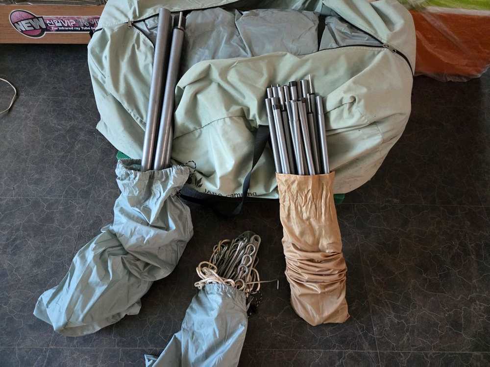 JABA 캠핑 티피텐트 이미지