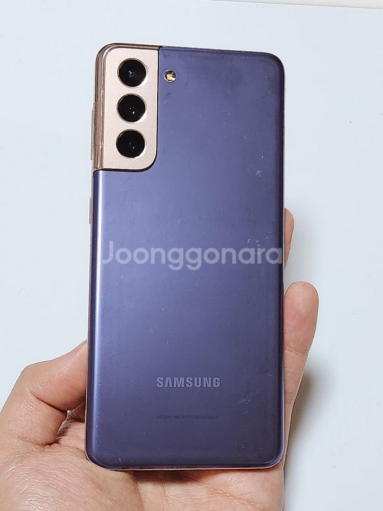 갤럭시S21 256G 무잔상 퍼플 55154--2