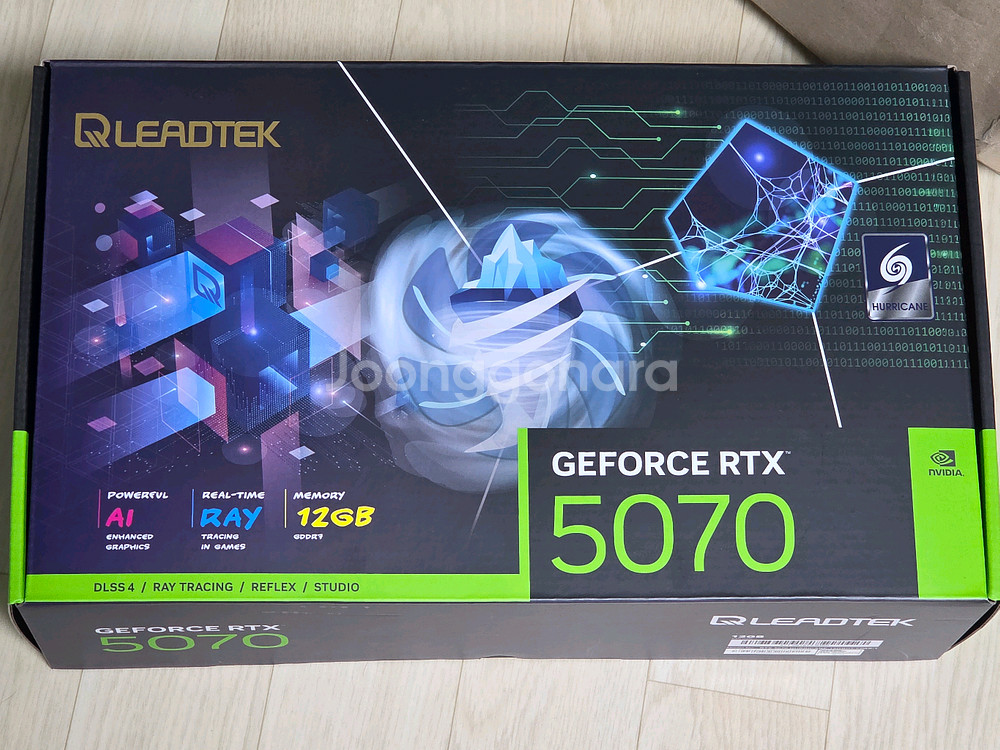 2주사용한 rtx 5070 그래픽카드 판매합니다--0