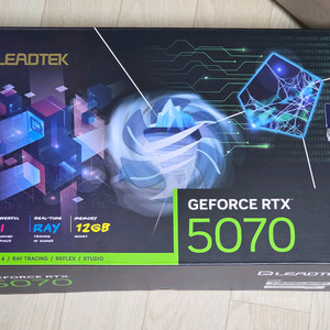 2주사용한 rtx 5070 그래픽카드 판매합니다