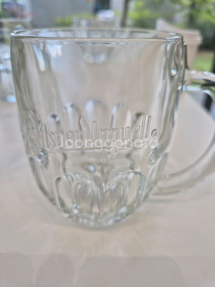 호가든 ,필스너 우르겔 맥주잔 세트--2