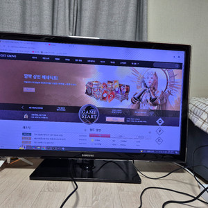 삼성 40인치 LED TV 모니터 UN40D6350