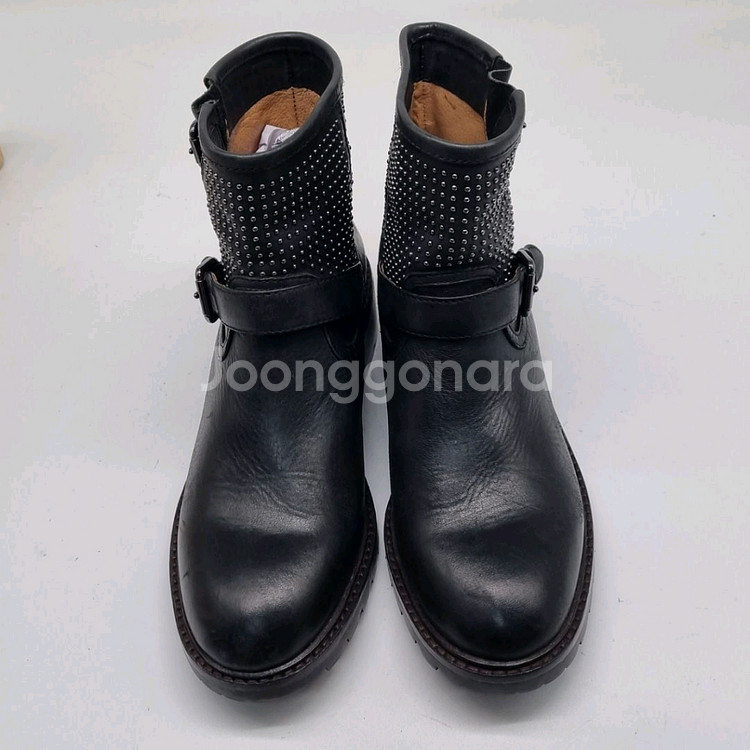 코치 게이트 스터드 여성가죽구두235 굽5_--1