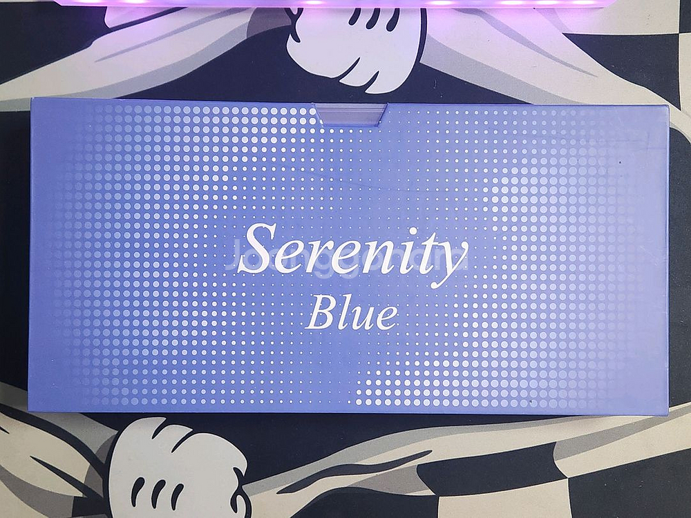 PBTfans serenity blue abs 키캡--0