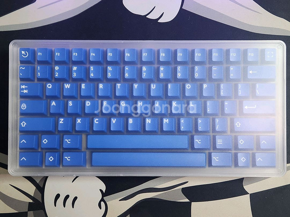 PBTfans serenity blue abs 키캡--1