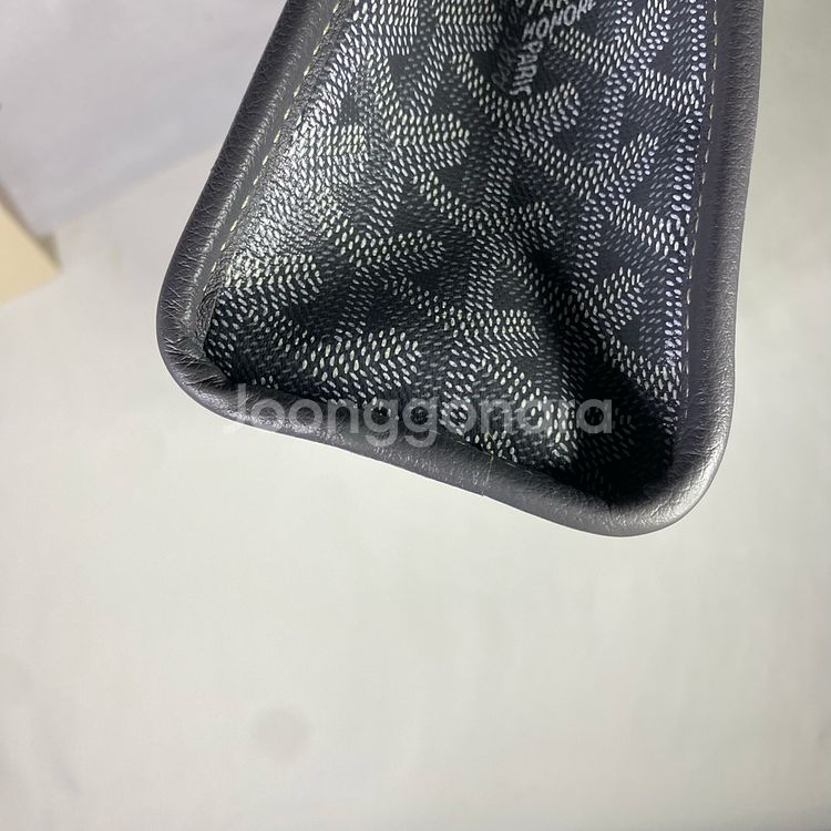 [번케구성]고야드 쥬방스 토일렛백 GM 그레이 클러치--5