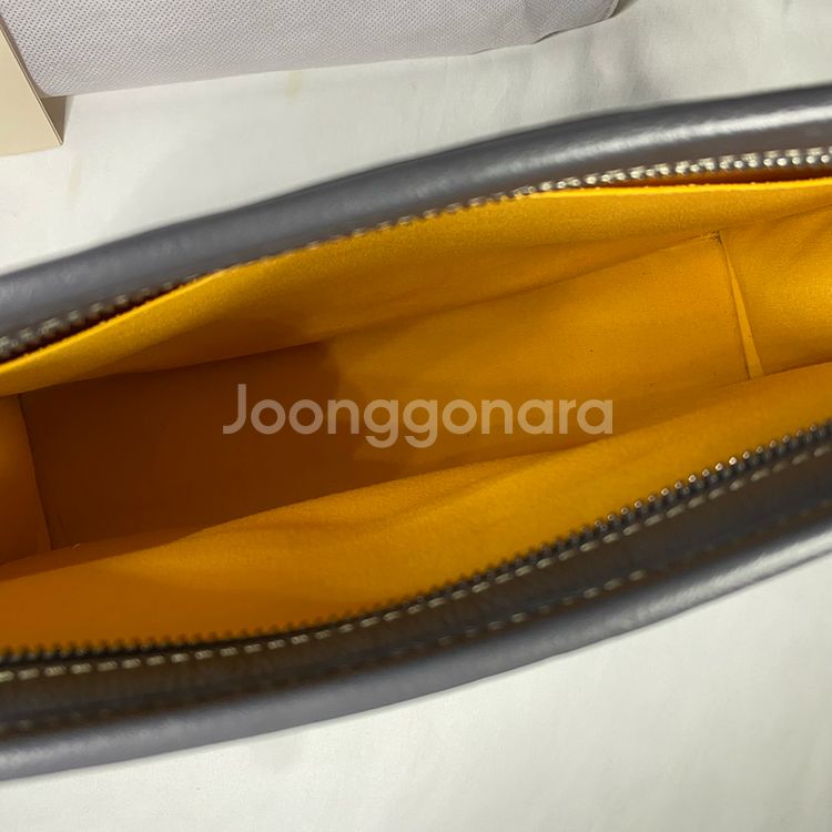 [번케구성]고야드 쥬방스 토일렛백 GM 그레이 클러치--9