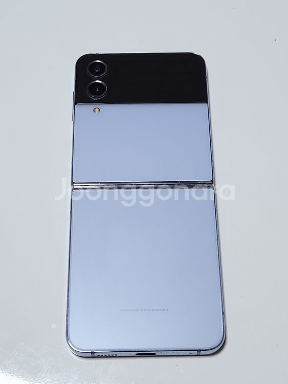 갤럭시Z플립4 256G 무잔상 블루 55181--2