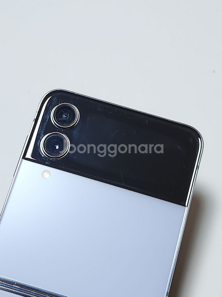 갤럭시Z플립4 256G 무잔상 블루 55181--3