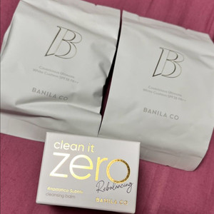 바닐라코 화이트 쿠션 리필2+클렌징밤 25ml