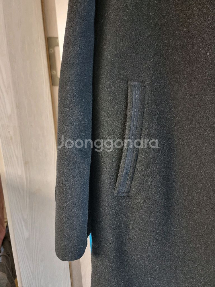 인디안 브랜드* 남성 캐시미어 모직코트 95--6