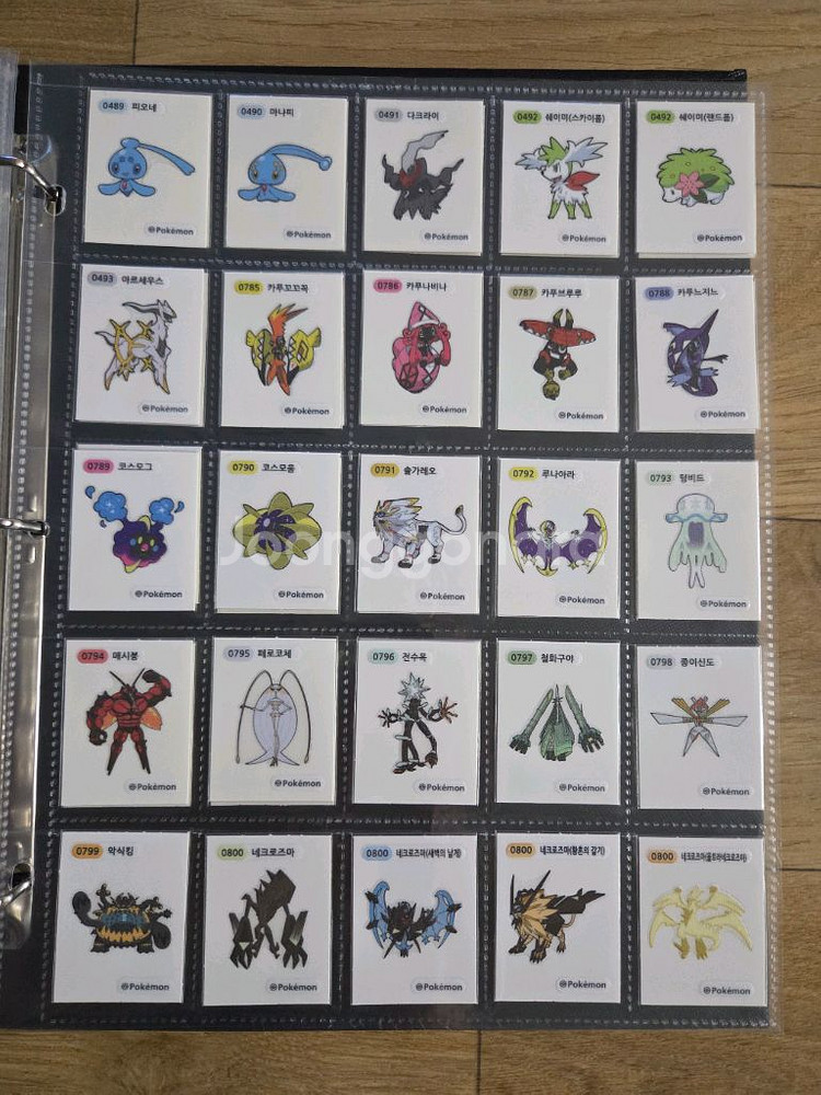 포켓몬 시즌4 띠부씰 168종 전종--5