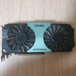 잘작동 GTX760 2G 지포스 그래픽카드