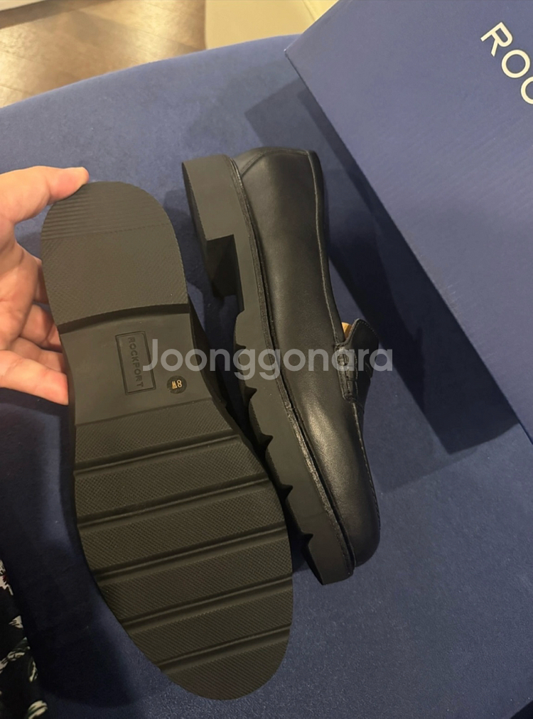 락포트 페니로퍼 여자구두 250 발볼넓은 us8 새상품--1