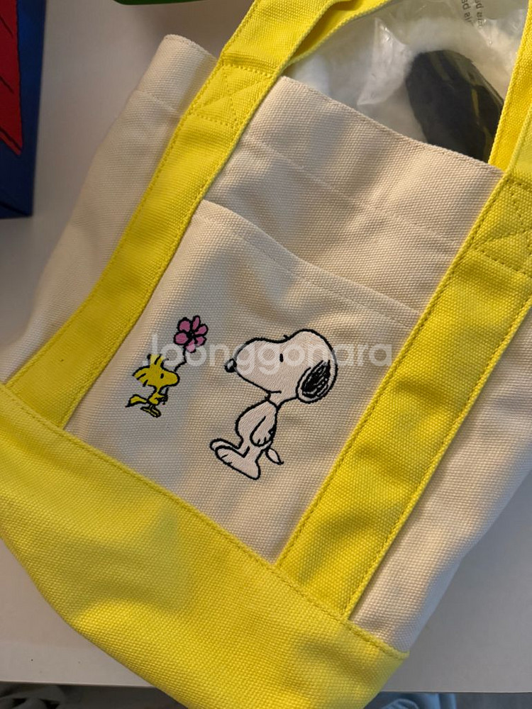 베베드피노 스누피 햇 s + 가방 +토드백--1