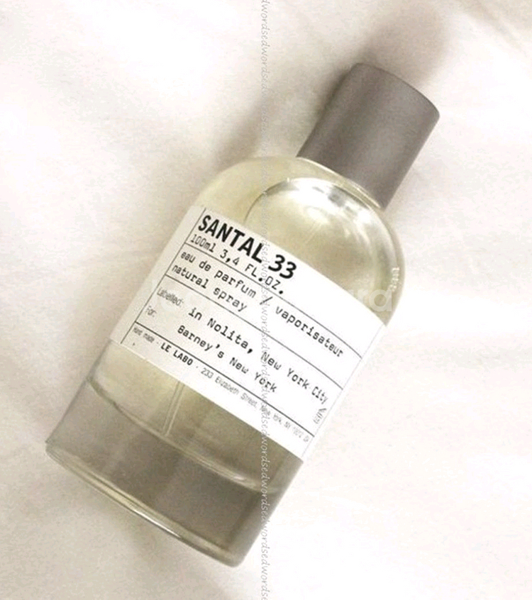 르라보 상탈 33 오드퍼품. 100ml 미개봉--2