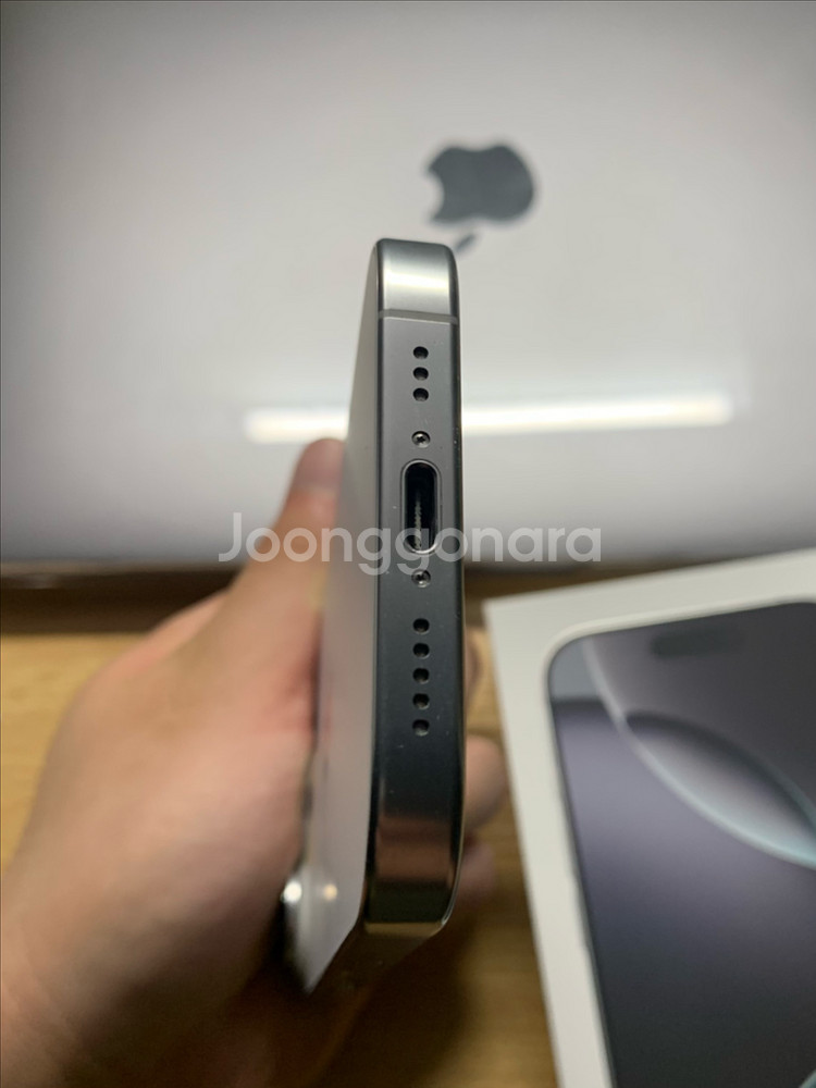 새거급 아이폰16프로 256GB 화이트 풀박스--5