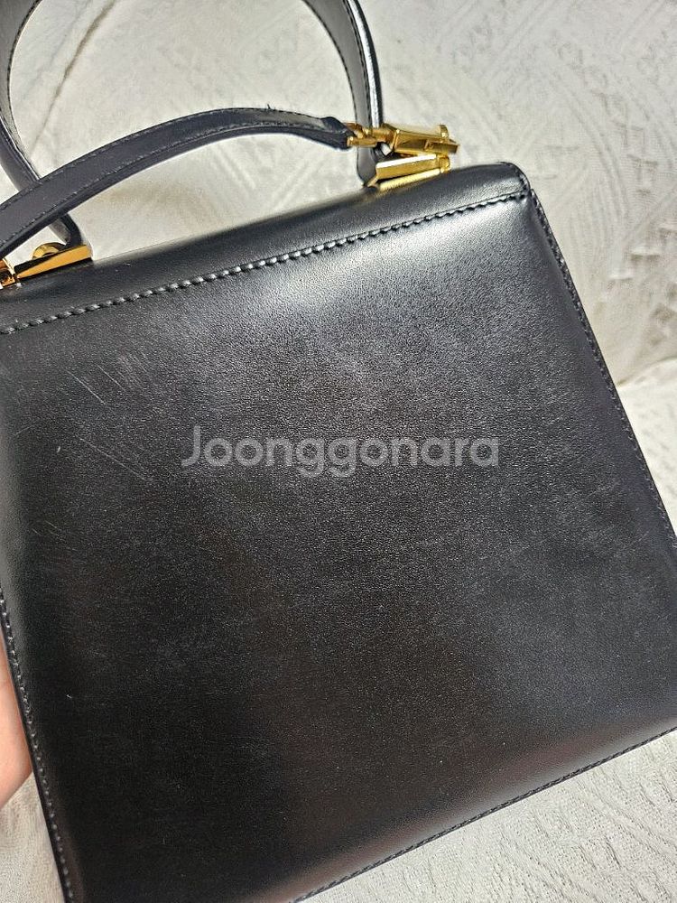 (정품)페라가모 아이코닉 탑핸들 켈리 스몰--4