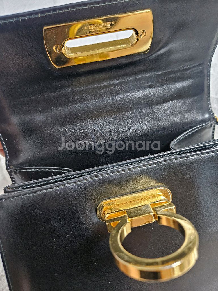 (정품)페라가모 아이코닉 탑핸들 켈리 스몰--7
