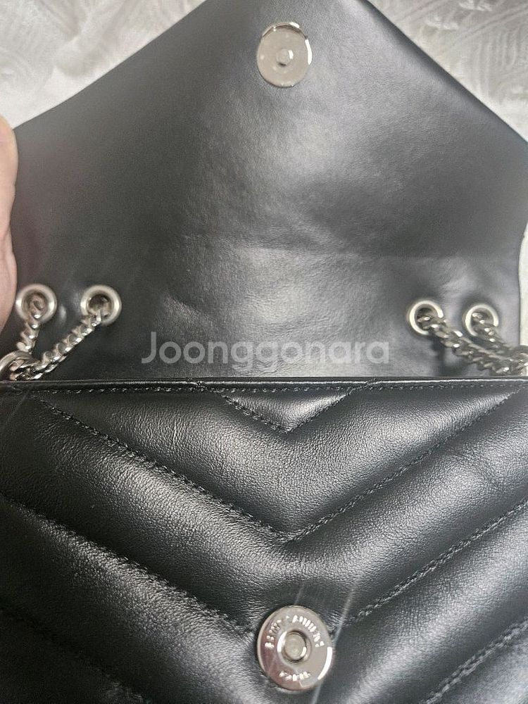 (정품)생로랑 루루 스몰 은장--8