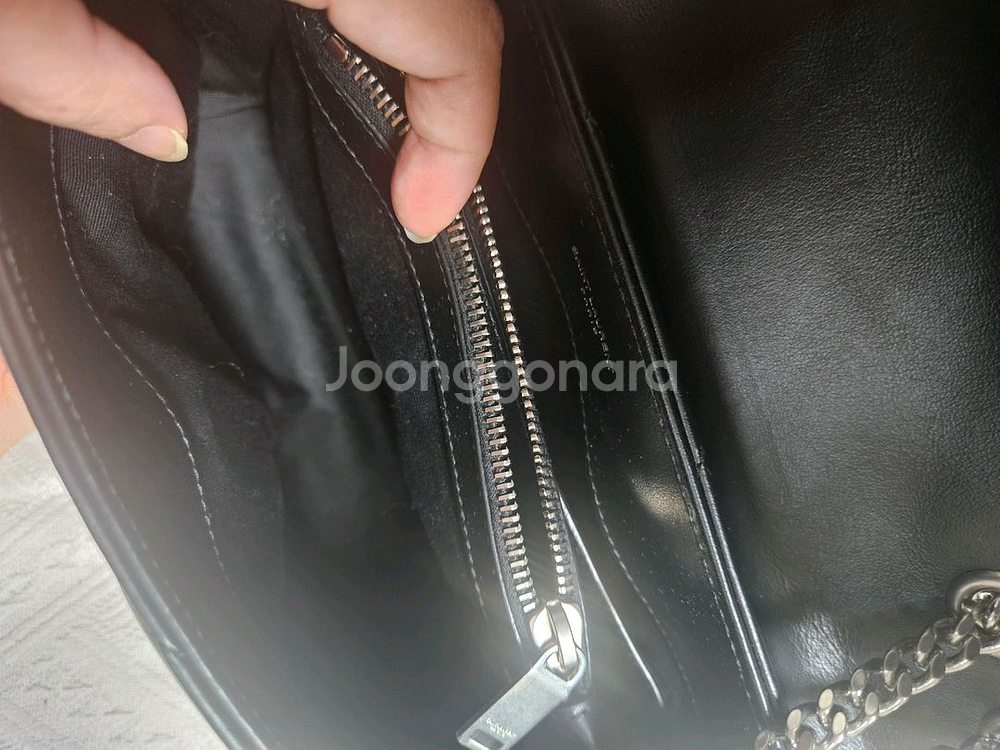(정품)생로랑 루루 스몰 은장--9