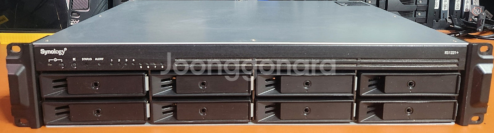 시놀로지RS1221+ 정품램ECC16G+128TB--0