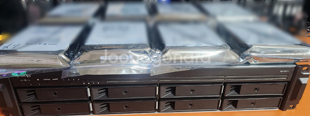 시놀로지RS1221+ 정품램ECC16G+128TB--1