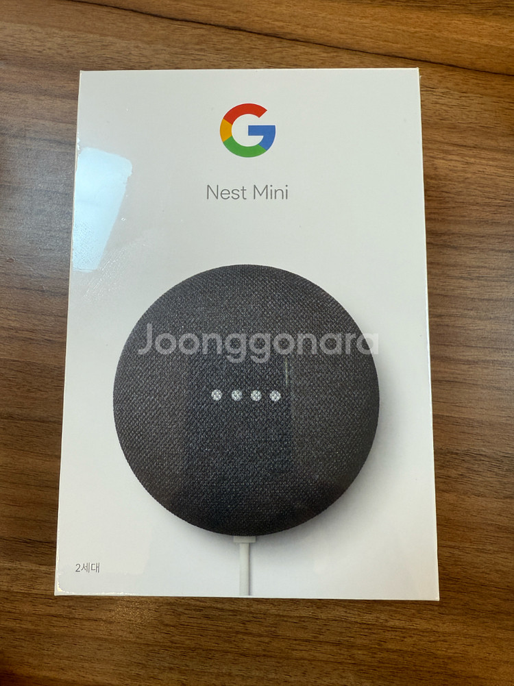 Google Nest mini 2세대 새상품 팝니다.--0