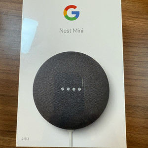 Google Nest mini 2세대 새상품 팝니다.