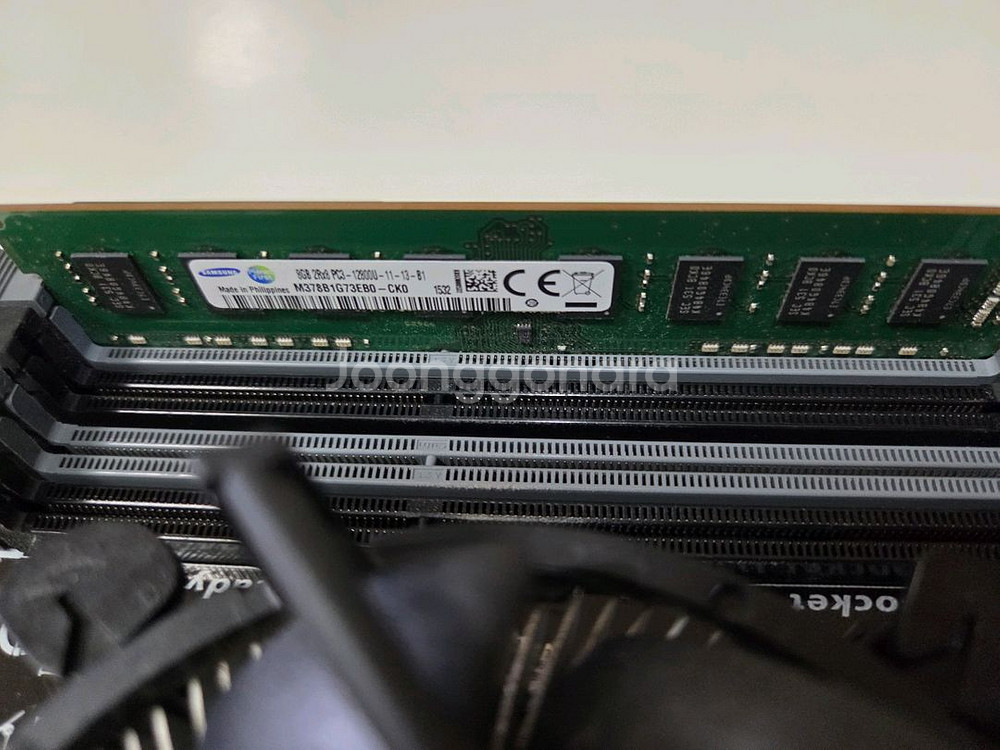 메인보드+CPU+그래픽카드+램+파워+SSD 판매--6