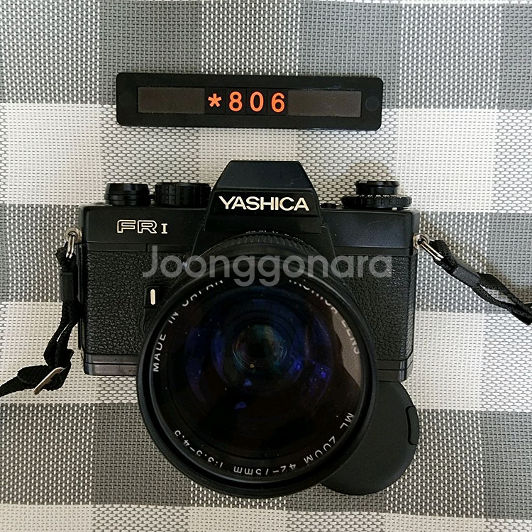 야시카 FR 1 필름카메라 42-75mm 줌렌즈장착--0