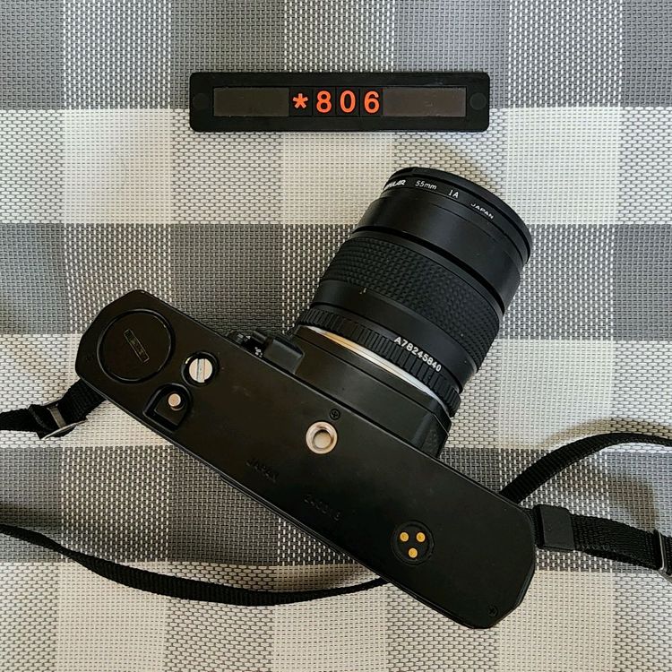 야시카 FR 1 필름카메라 42-75mm 줌렌즈장착--4