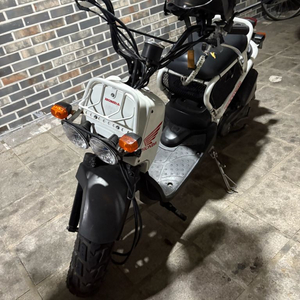 07 서울 남양주 줌머 50cc 흰둥이 번호8888