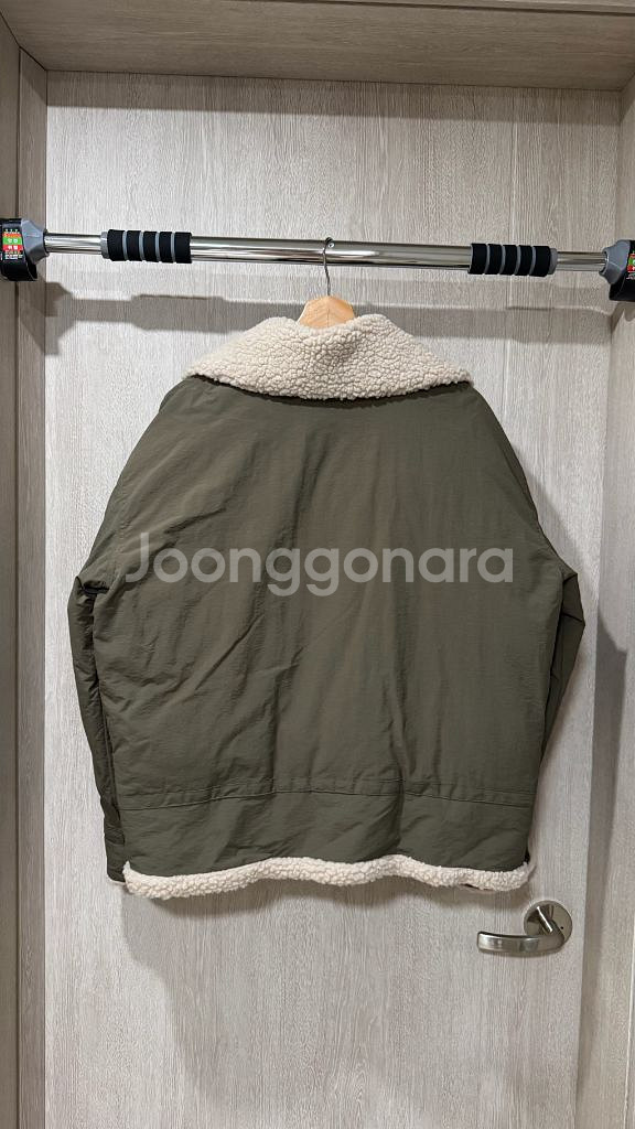여성 무스탕 점퍼 잠바(F)--3