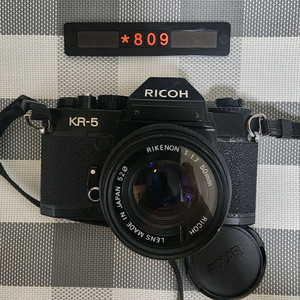 리코 KR-5 슈퍼 필름카메라 1.7 단렌즈