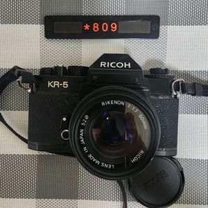 리코 KR-5 슈퍼 필름카메라 1.7 단렌즈
