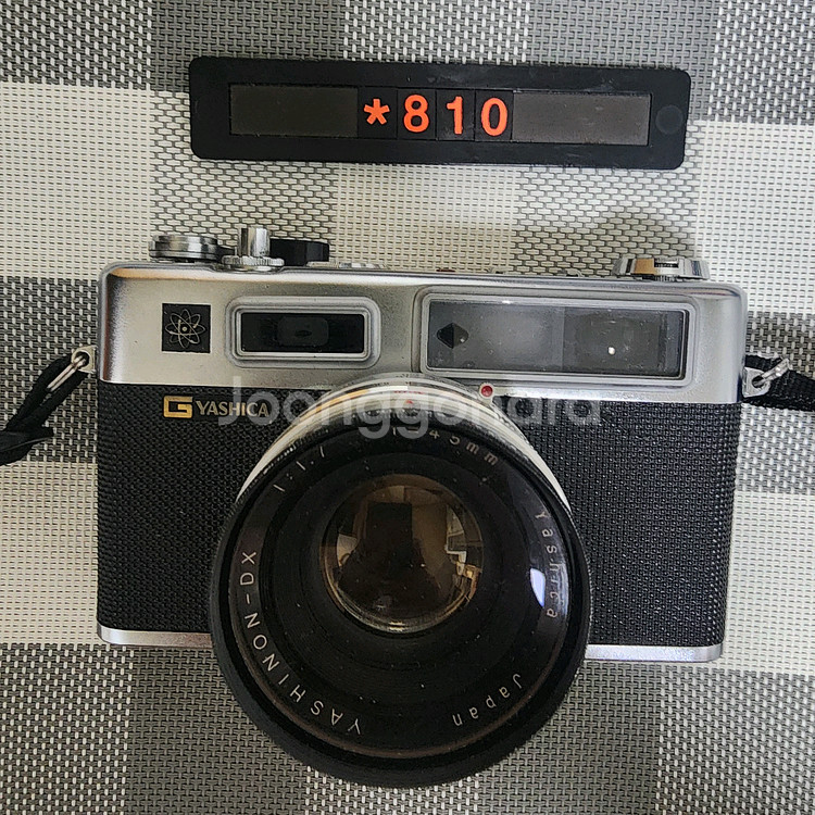 야시카 일렉트로 35 g 필름카메라 실버바디--0