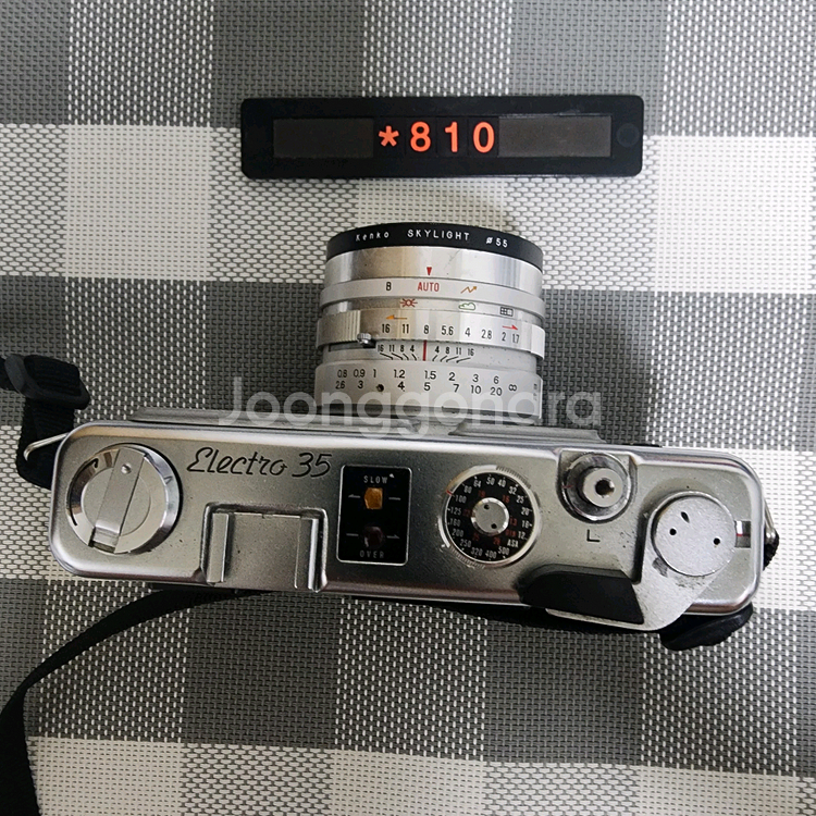 야시카 일렉트로 35 g 필름카메라 실버바디--1