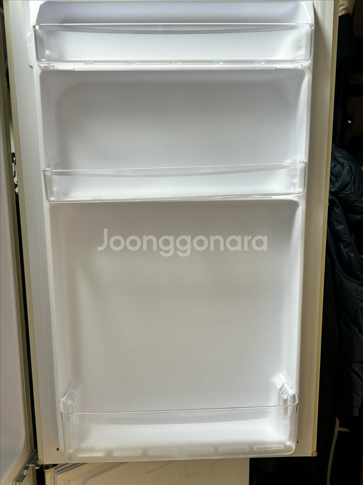쿠잉전자 레트로 콤비 151L 2도어 냉장고 아이보리--4