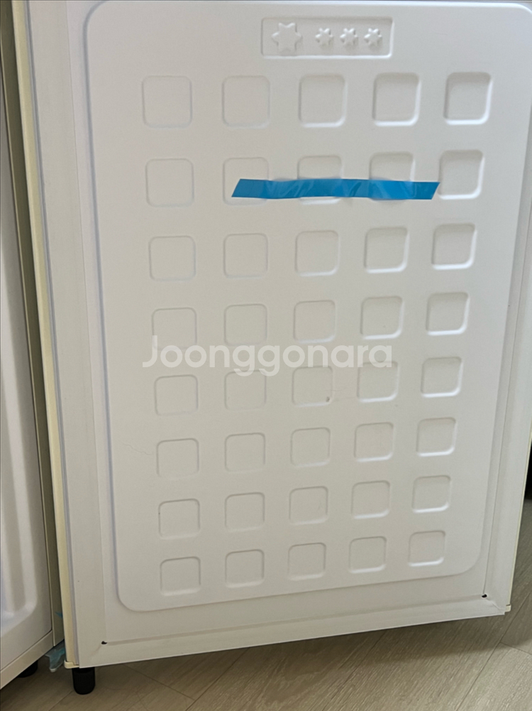 쿠잉전자 레트로 콤비 151L 2도어 냉장고 아이보리--5