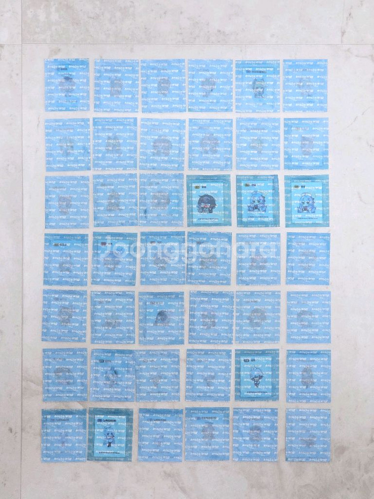 블루아카이브 gs25 시즌2 띠부씰 미개봉 팝니다~--0