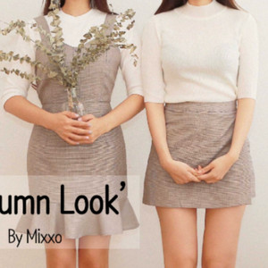 미쏘 5부 반팔 여름니트 블랙 (새상품)